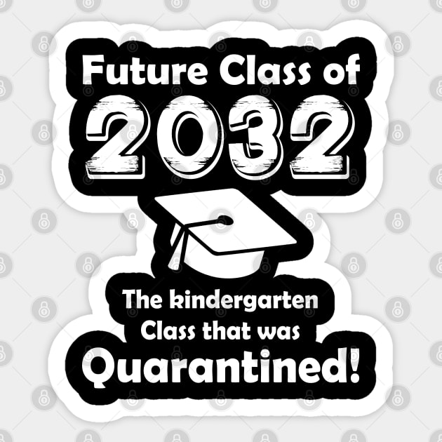 The Kindergarten Class that was Quarantined Sticker by Wesley Mcanderson Jones